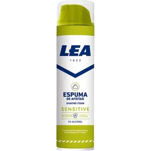 Espuma de Afeitar Sensitive con Caléndula y Aloe Vera 0% Alcohol LEA