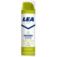 Espuma de Afeitar Sensitive Lea, Spray 250 G