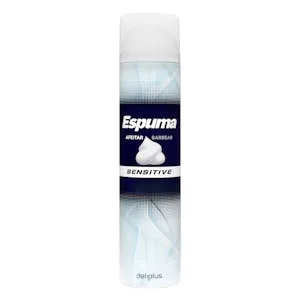 Espuma de Afeitar Sensitive Deliplus Manteca de Cacao 0.3 L