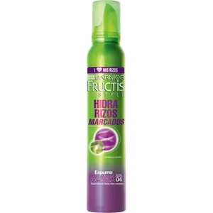 Espuma Hidra Rizos Extrafuerte con Extracto de Bambú Fructis Style