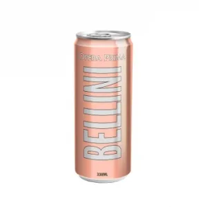 Espumoso Dulce de Baja Graduación Bellini Opera Prima Lata 33 Cl.