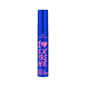 Essence  I Love Extreme Tono Black Máscara de Pestañas Resistente al Agua (waterproof), Efecto Volumen Extremo.