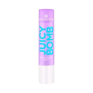 Essence Juicy Bomb Tono 02 So Berry Cute (lila) Bálsamo de Labios Suavizante y Voluminizador.