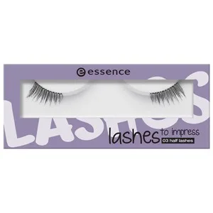 Essence Lashes To Impress Pestañas Artificiales Individuales Triples, para Aumentar la Longitud y el Volumen.