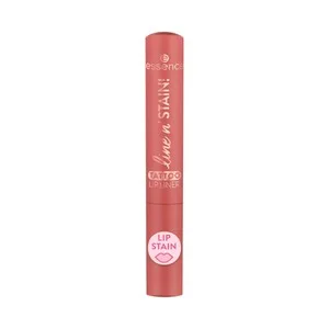 Essence Line N" Stain Tono 02 Must Have Brown Marrón Cálido Delineador de Labios Líquido.