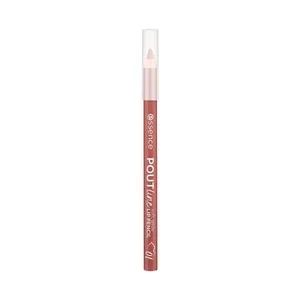 Essence Poutline Soft Glide Tono 01 Like To Mauve It Nude con Matiz Malva Lápiz de Labios con Cobertura Completa.