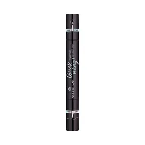 Essence Qick Wing! Tono 01 Black Sello Doble para Eyeliner con Punta Rotulador y Forma de Rabillo.