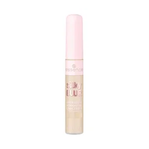 Essence Silky Blur Tono 130 Claro Rosa Neutro Corrector de Cobertura Completa, Acabado Mate Sedoso.