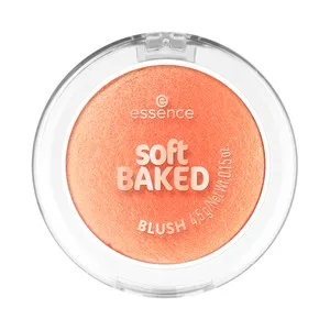 Essence Soft Baked Blush Tono 20 Peache Please Colorete para Brillo Suave y Luminoso.