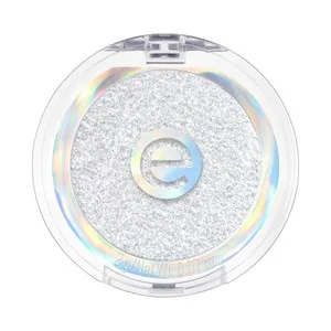 Essence Tono 01 Frosted Shine Plateado Helado Sombra de Ojos Acabado Brillante.