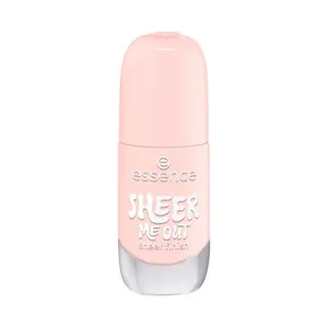 Essence Tono 04 Sheer Me Out Melocotón Suave Transparente Esmalte de Uñas en Gel de Larga Duración.