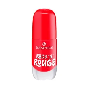 Essence Tono 25 Rock ´n´ Rouge Rojo Intenso Esmalte de Uñas en Gel de Larga Duración.