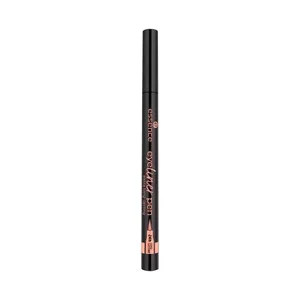 Essence Tono Negro Delineador de Ojos (eyeliner), de Larga Duración para Acabados Precisos Botella de 75 Cl.