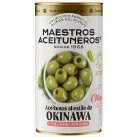 Aceitunas al Estilo de Okinawa M. Aceituneros, Lata 150 G