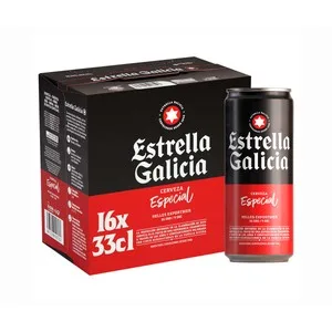 Estrella Galicia Cerveza Especial Pack Lata 16 X 33 Cl. 5280 ML