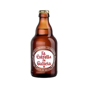 Estrella Galicia Cerveza Steiner Bote de 33 Cl. 330 ML