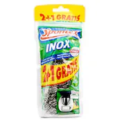 Estropajo Acero Inoxidable Spontex 3 Unidades