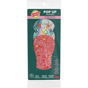 Estropajo Pop Up con Esponja Se Expande con el Agua Scotch Brite