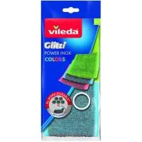 Estropajo Power Inox Colors Vileda, 1 Ud
