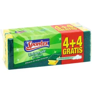 Estropajo Salvauñas 4 Más 4 Regalo 8 u