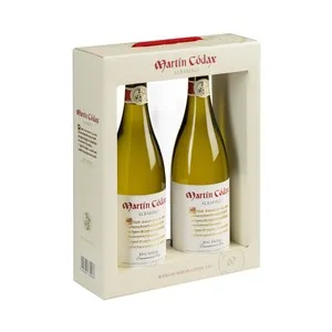 Martín Códax  Estuche con 2 Botellas de Vino Blanco Albariño con D.o. Rías Baixas.