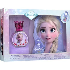 Estuche Frozen con Eau de Toilette 20 Ml + Paleta de Sombras + Colorete + Brillo de Labios Frozen