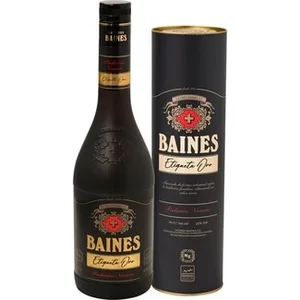 Etiqueta Oro Pacharán Navarro Baines