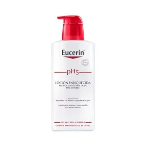 Eucerin Loción Corporal Enriquecida, para Piel Muy Seca y Sensible Eucerin Ph5 400 Ml.