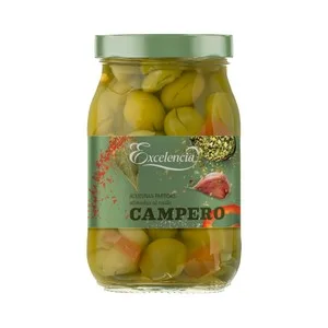 Excelencia Aceitunas Aliñadas Estilo Campero Excelencia 800 G. 450 G