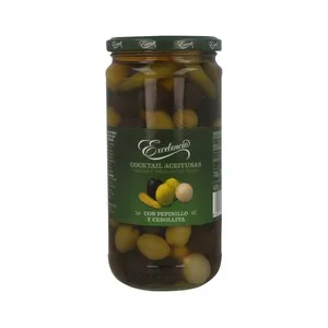Excelencia Frasco Cocktail Aceitunas 330 G. 230 G