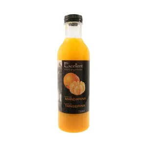 Excellent Zumo Refrigerado Exprimido Exprimido de Mandarina Excellent Botella de 75 Cl. 750 ML
