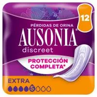 Compresa Extra Ausonia Discreet, Paquete 12 Uds