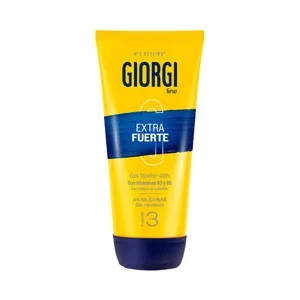 Giorgi Extrafuerte Gel Fijador de Cabello (fijación 3) hasta 48 Horas 170 Ml.