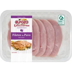 Extratiernos Filetes de Pavo Marinados Peso Aproximado Elpozo