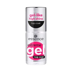 Essence Extreme Gel Tono 01 Gloss To Go Top Coat (base) Tipo Gel, para Manicura Brillante.