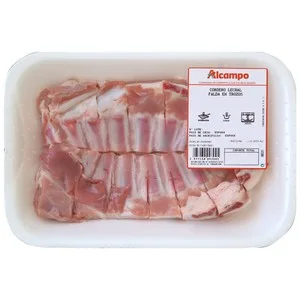 Falda en Trozos de Cordero Lechal, Ideal para Barbacoa, Freir y Asados 375 G