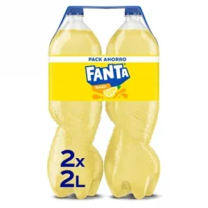 Fanta de Limón Pack 2 Botellas 2 L.