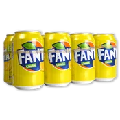 Fanta Limón Paq. 8 Latas de 33 Cl