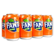 Fanta Naranja Paq. de 8 Latas de 33 Cl