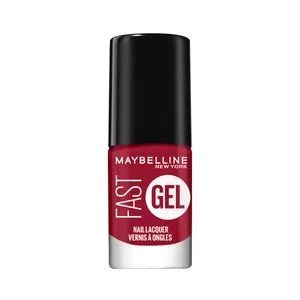 Maybelline Fast Gel Tono 10 Fusch  Esmalte de Uñas de Secado Rápido Efecto Gel.