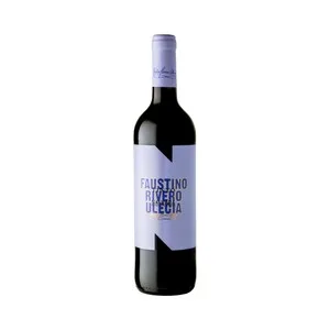 Faustino Rivero Ulecia  Vino Tinto con D.o. Navarra Faustino Rivero Ulecia Botella de 75 Cl.