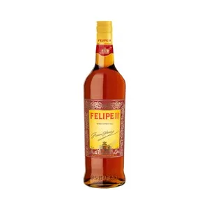 Felipe II Bebida Espirituosa de Brandy con Solera Felipe II Botella de 1 L. 1000 ML