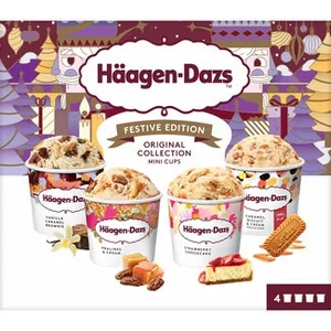 Festival Edition Tarrinas de Helado Surtidas 4 Unidades Haagen-dazs