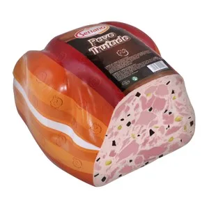 Fiambre de Pavo y Cerdo Cocidos, con Pistachos y Sabor a Trufa Serrano 127.5 G
