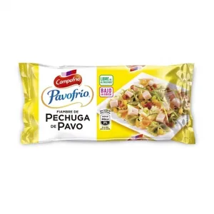 Fiambre de Pechuga de Pavo Mini Pavofrío Campofrío sin Gluten y sin Lactosa 340 G