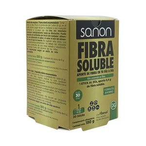 Sanon Fibra Soluble de Alta Disolución 30 Sticks. 30 UD