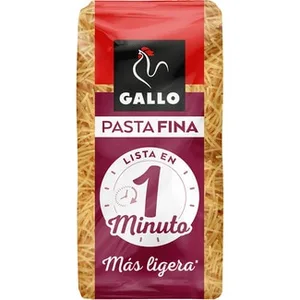 Fideo N.0 Pasta Fina 1 Minuto Más Ligera Gallo