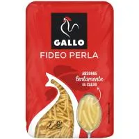 Fideo Perla Gallo, Paquete 500 G