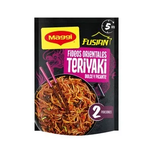 Maggi Fideos Orientales Instantáneos (noodles) con Salsa Teriyaki 130 G.