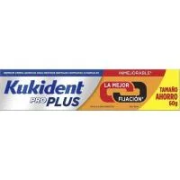 Fijación Dental Doble Acción Kukident Pro, Tubo 60 G